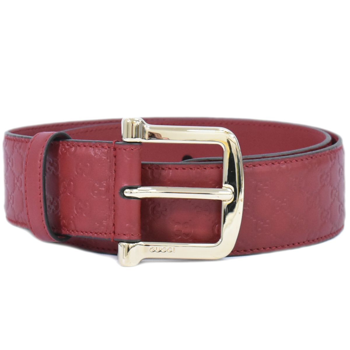 フォロー割あり】GUCCI 赤ベルト
