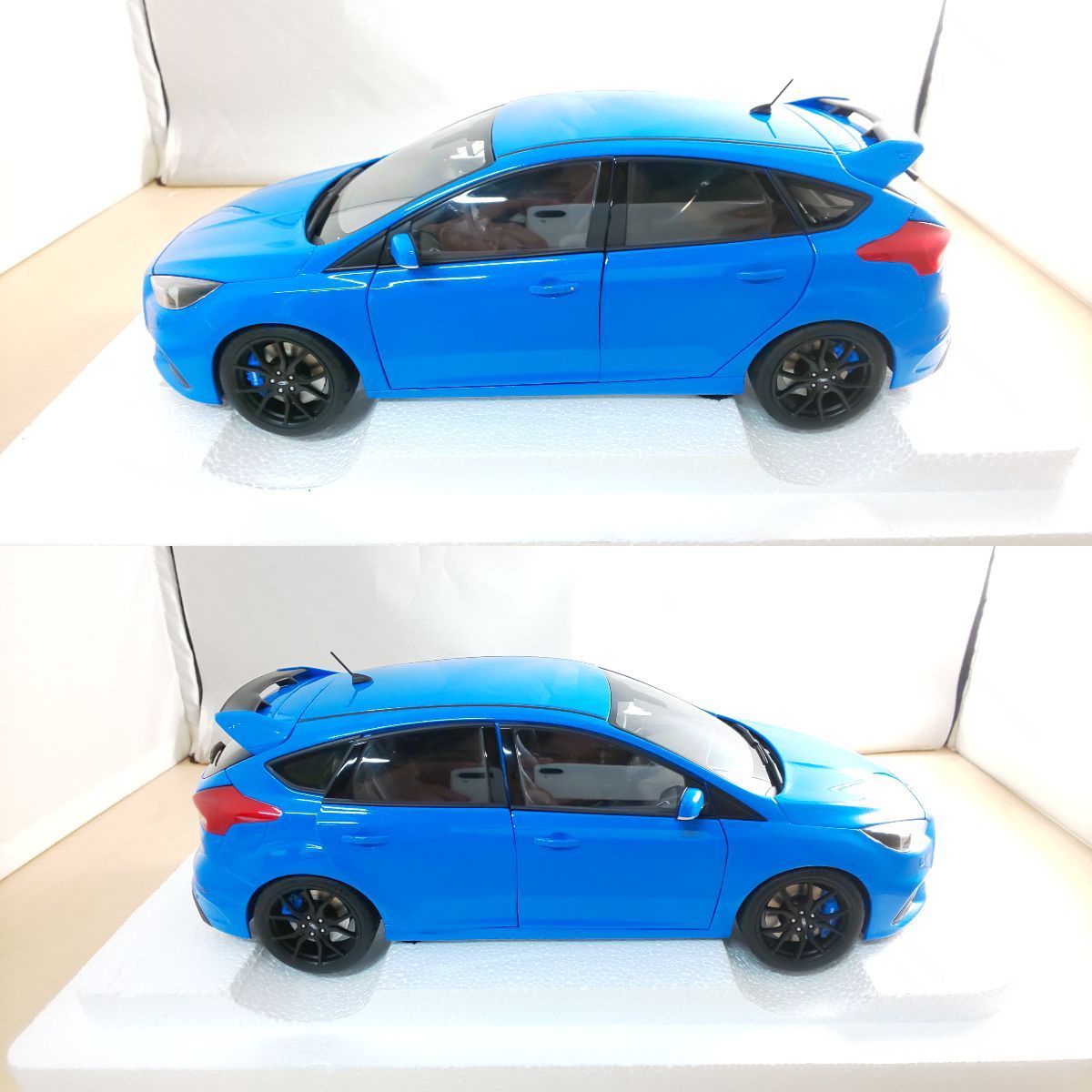 AUTOart 1/18 フォード フォーカス RS ブルー 完成品 - メルカリ