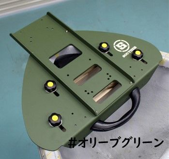★☆【サウザー】 ショートバウデッキ レッド レンタルボート マウント SOUTHER K_160★☆e06518 サウザー ショートバウデッキ （レンタルバウデッキ