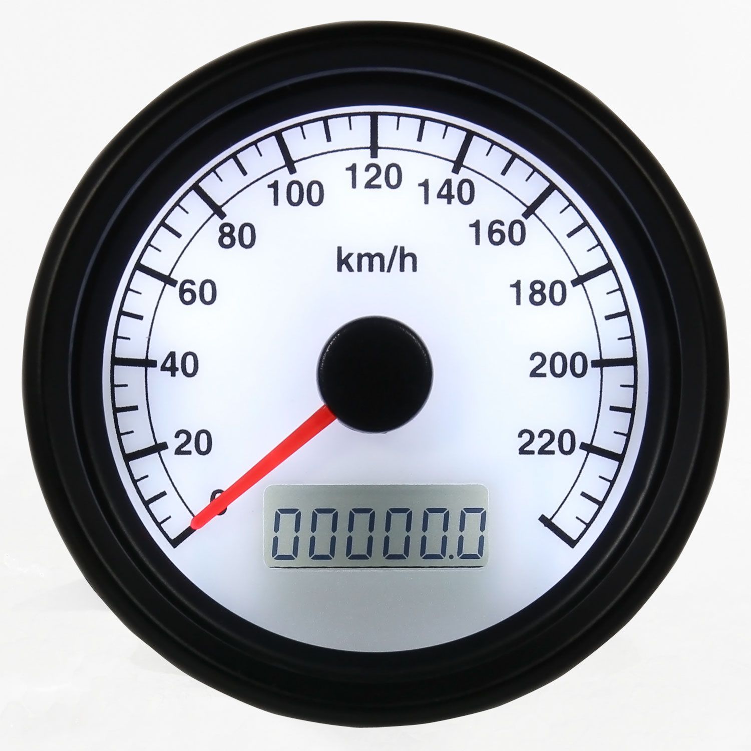 バイク用 電気式 LED スピードメーター 240km/h 60mm ハーレー 