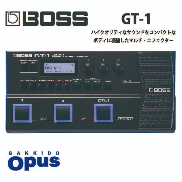 BOSS GT-1 ギターエフェクター　新品未使用 BOSS GT-1 ギター用マルチエフェクター / 楽器屋BOW オンライン