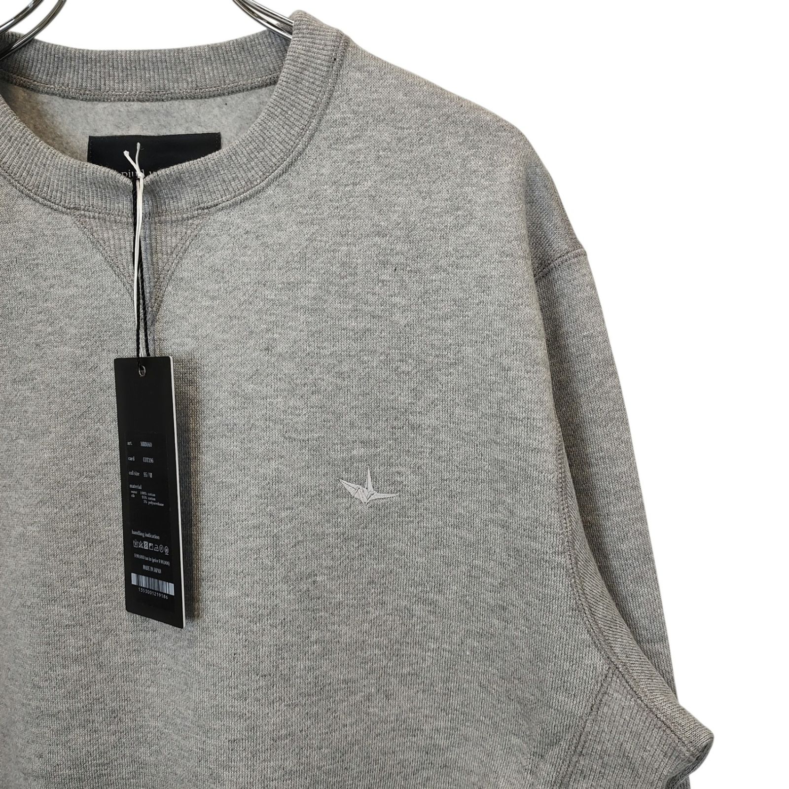 1PIU1UGUALE3 ウノピゥウノウグァーレトレ SIC CREW SWEAT