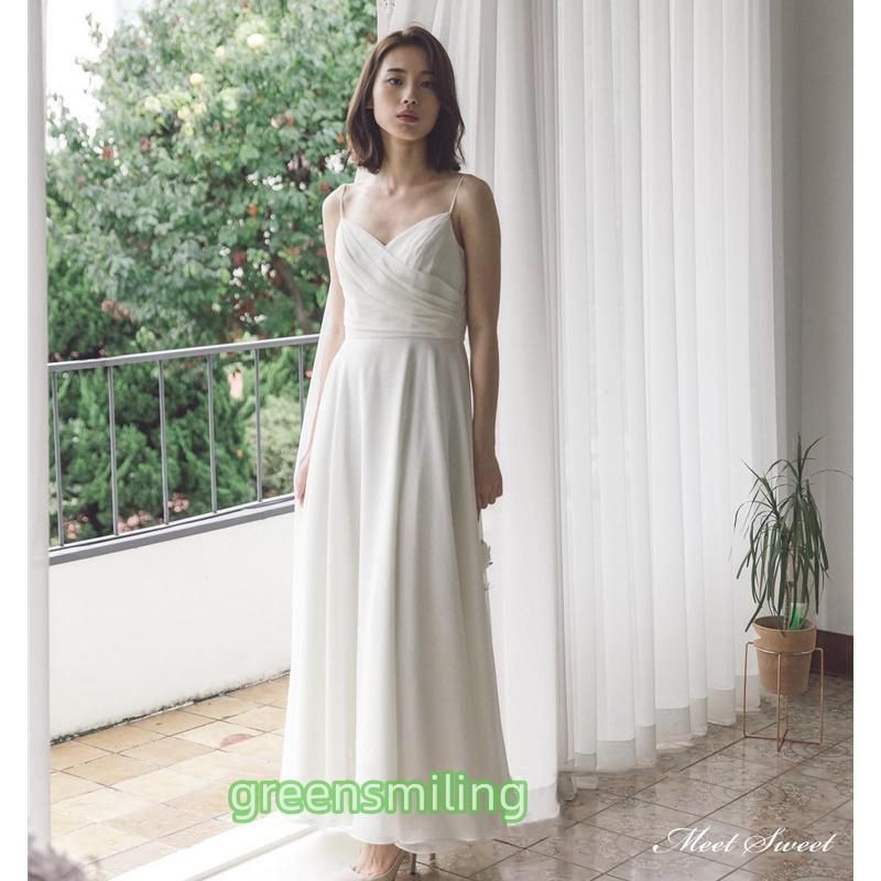 二次会ドレス 花嫁ドレス ウェディングドレス ウエディングドレス 前