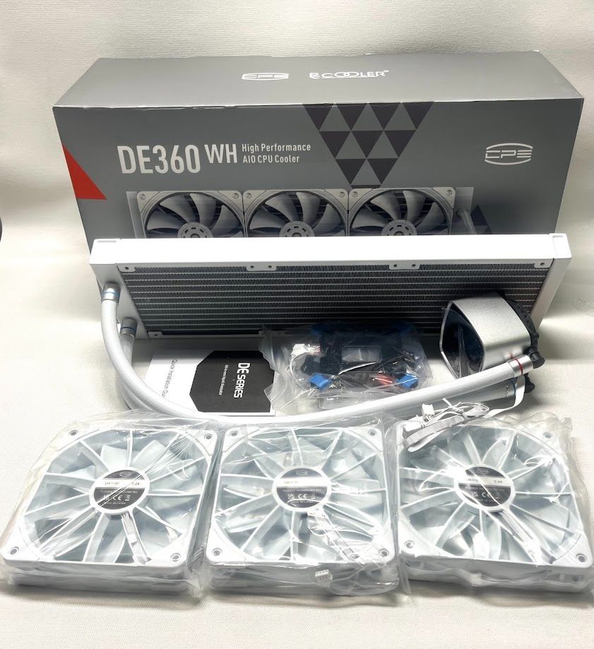 【開封済・未使用品】 CPS 360mmラジエーター デュアルポンプ搭載 開封済・未使用品】 CPS 360mmラジエーター デュアルポンプ搭載Ω