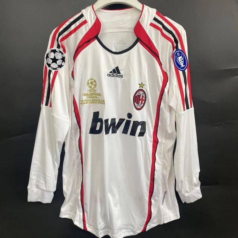 新品 2006-2007 ACミラン ユニフォーム カカ 長袖 22番 KAKA 新品 2006-2007 ACミラン ユニフォーム カカ 長袖 22番 KAKA