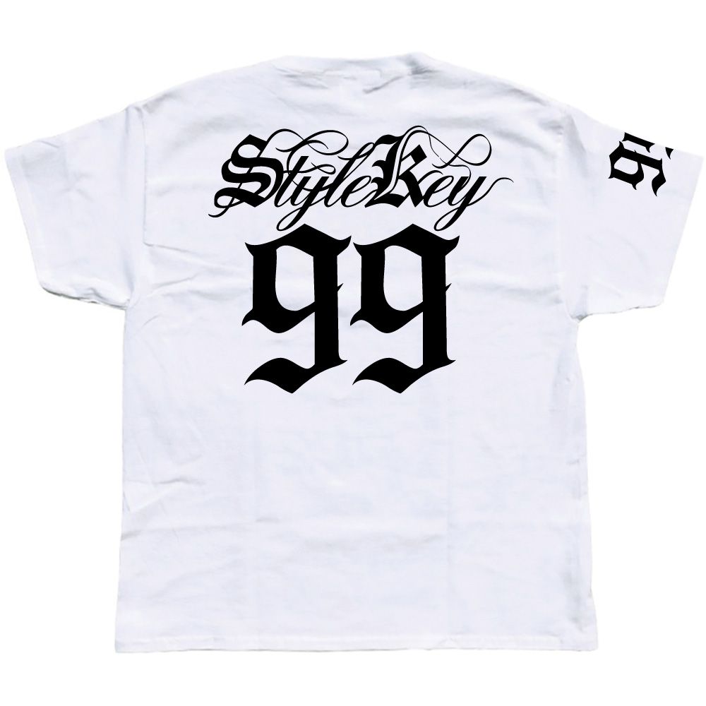 STYLEKEY CLASSIC LABEL スタイルキー クラシック・レーベル 半袖Tシャツ OLD SCRIPT S/S TEE(SK99CL-SS27) ストリート系 B系 HIPHOP ロゴ 大きいサイズ