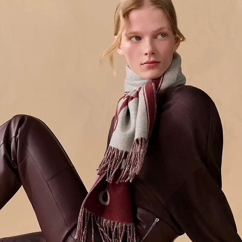 HERMES エルメス カサック モールス マフラー H259157S 02