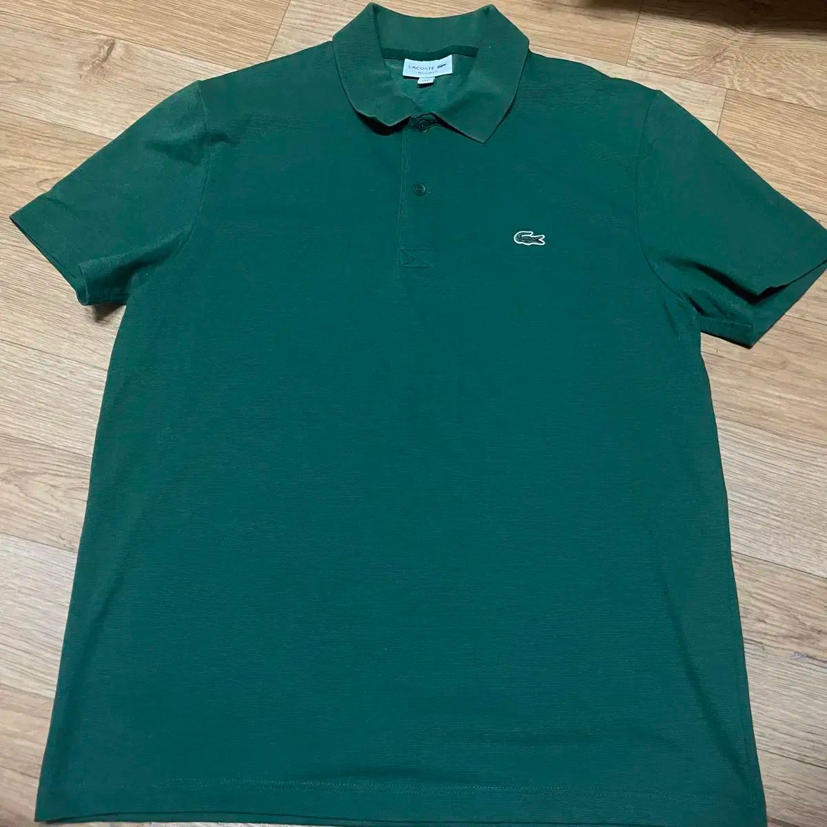LACOSTE ラコステ ポロTシャツ レギュラーフィット 緑 105 サイズ