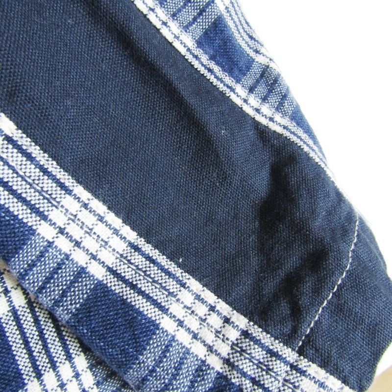 porter classic ポータークラシック　パラカ　半袖　インディゴシャツ PORTER CLASSIC - 【美品】 PORTER CLASSIC / ポーター