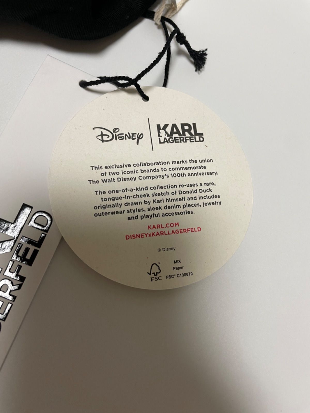 KARL LAGERFELD×Disneyキャップ