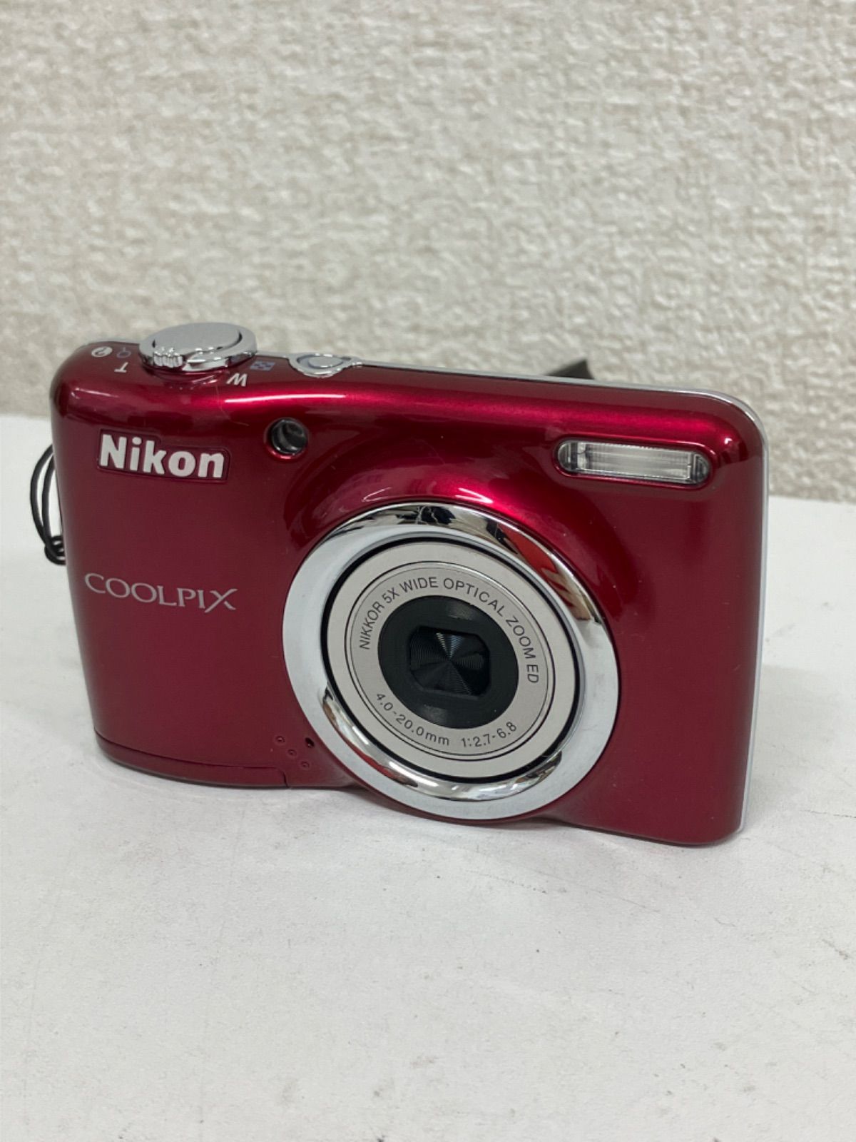 低価格で大人気の 【動作確認済美品】COOLPIX L23 レッド デジタル