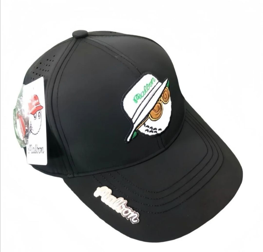 新品 マルボンゴルフ キャップ Malbon Golf 帽子 メンズ