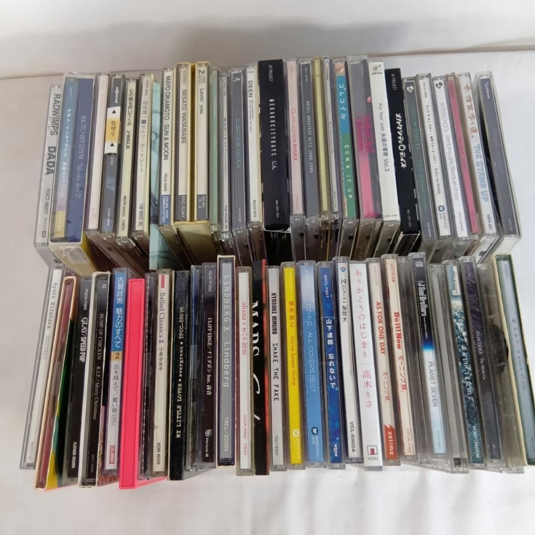 邦楽CD大量】80～2000年代ヒット曲多数 懐かしのJ-POPコレクション