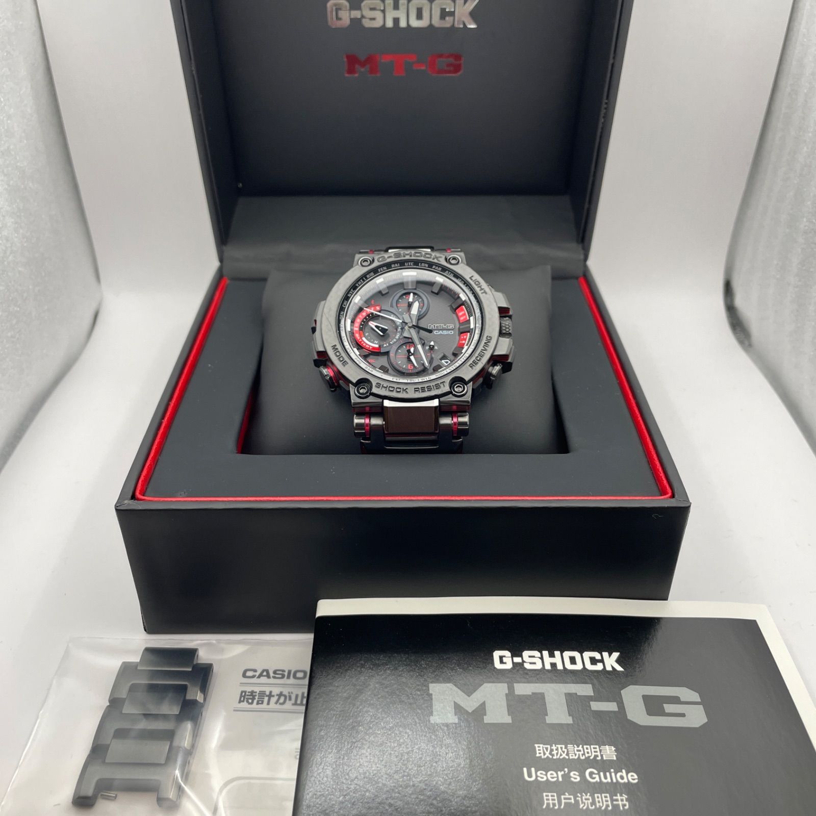 T411）美品 正常稼動 CASIO カシオ 電波ソーラー Bluetooth G-SHOCK 