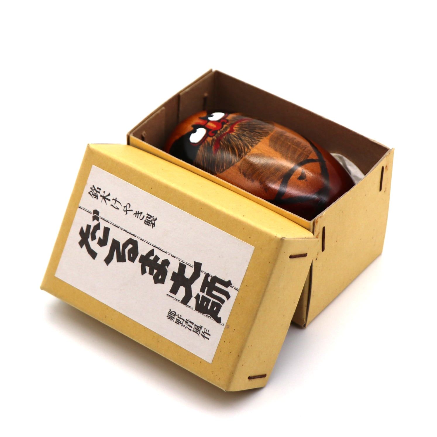 郷野清風・だるま大師・銘木けやき製・けやき工芸品・達磨・No.201103 