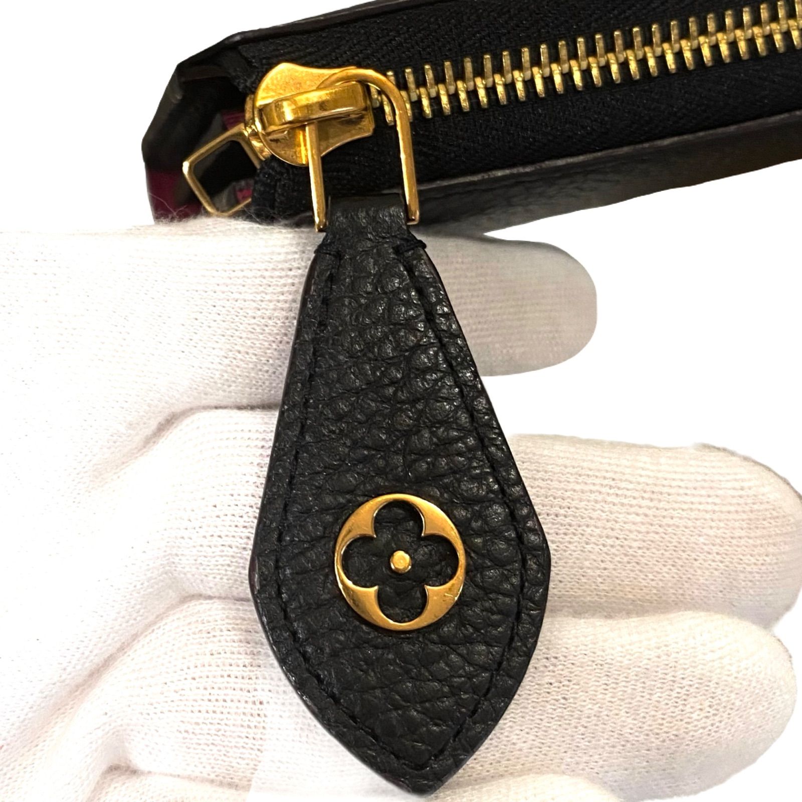 Louis vuitton】ポルトフォイユ・コメット 長財布 ノワール 黒系