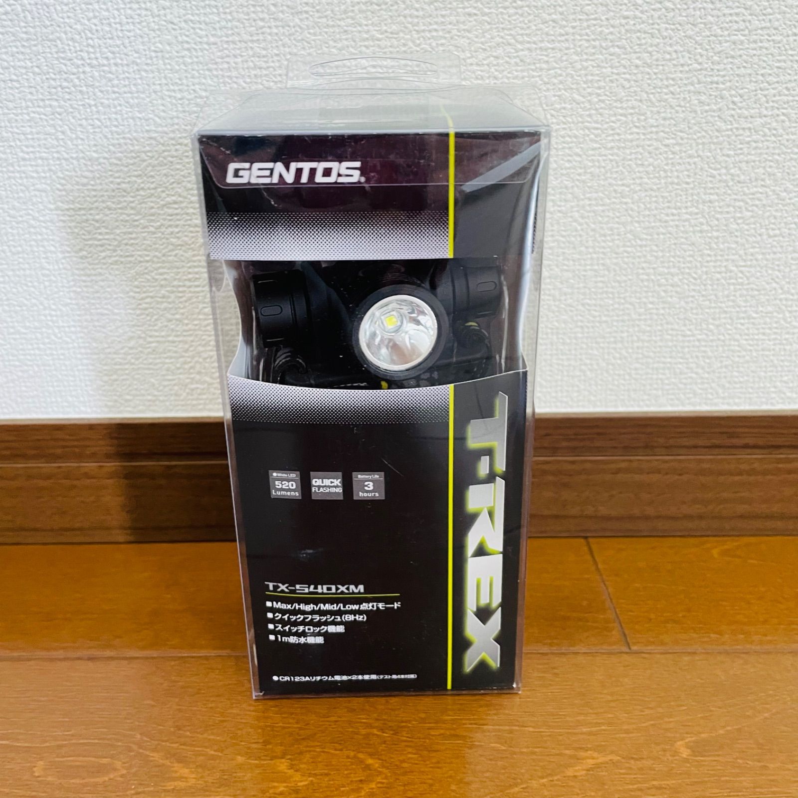 未使用　GENTOS ジェントス　T-REX　LEDヘッドライト　TX-540XM