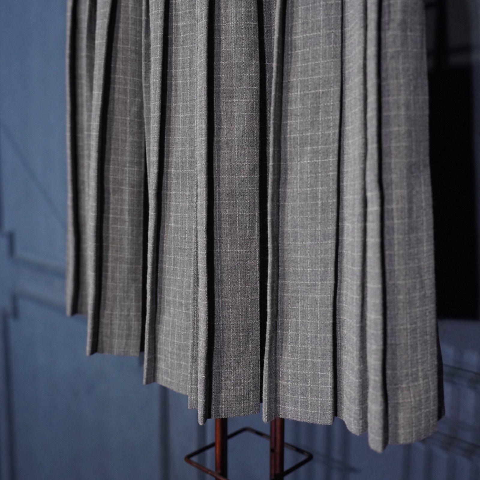 USA VINTAGE Talbots PETITES PLEATES DESIGN MINI SKIRT アメリカ古着プリーツデザインミニスカート SIROKUMA-CORPORATION_COM