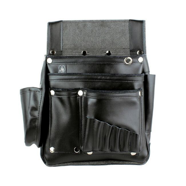 3営業日以内発送 在庫品 ふくろ倶楽部 HB-036K 伝説 六型 ハイブリット 黒 FUKURO CLUB 釘袋 腰袋 プロの職人 本革 マイクロレザー ハイブリッドレザー HB036K 沖縄離島販売不可