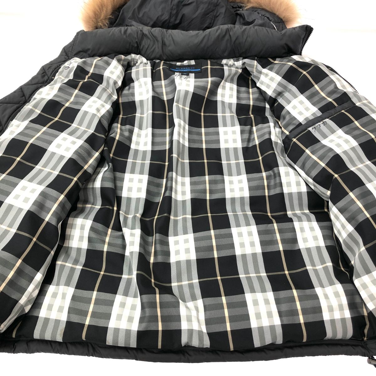 BURBERRY LONDON バーバリーブルーレーベル ダウンジャケット サイズ:M 