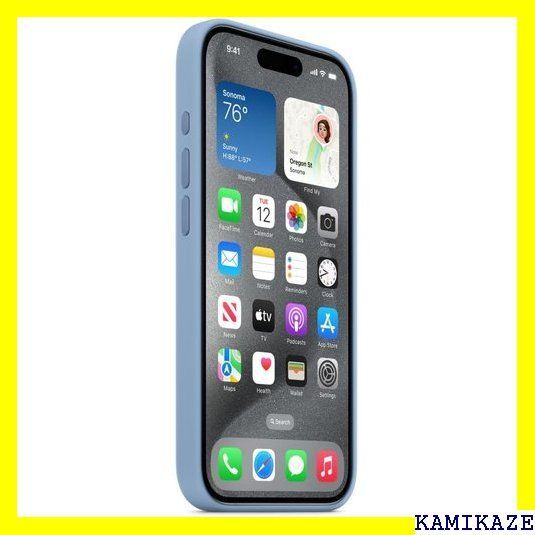 ☆大人気_Z011 Apple MagSafe対応iPhone 15 Proシリコーンケース