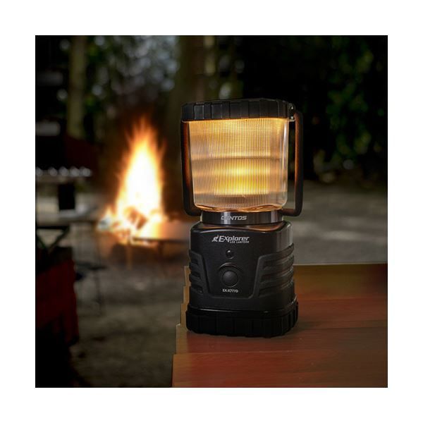 ジェントス 超暖色LEDランタンEX-X777D 1個
