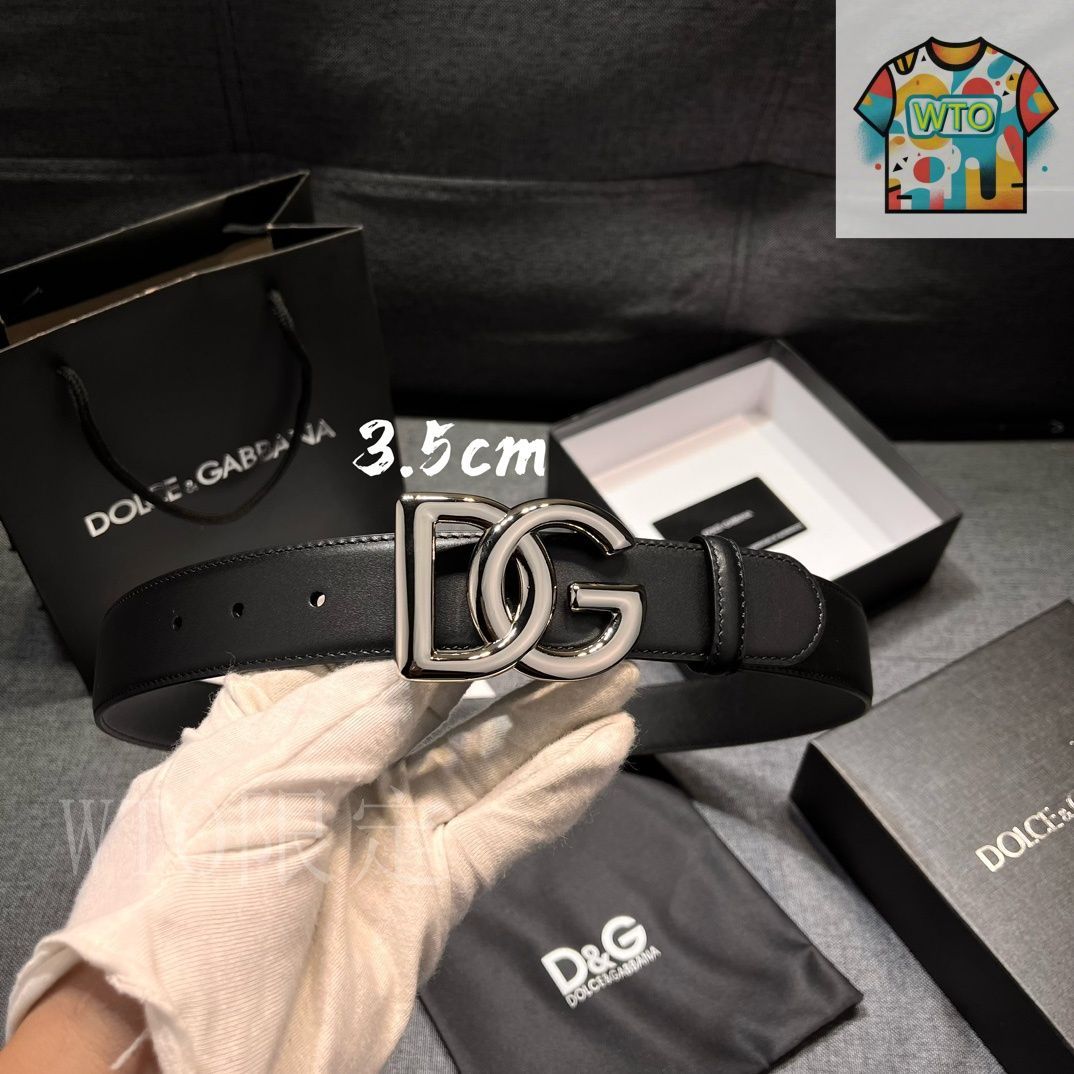 今日特価】Dolce & Gabbana ドルチェ & ガッバーナ レザーベルト