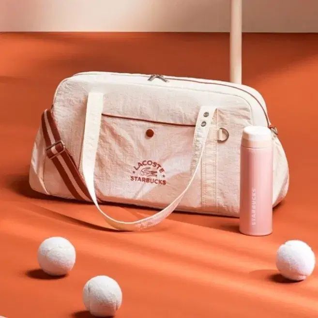 韓国 スターバックス LACOSTE ラコステ バッグ アイボリー 韓国 スターバックス LACOSTE ラコステ 失せる バッグ アイボリー