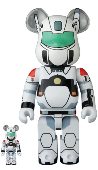 【新品未使用】BE@RBRICK ベアブリック  PATLABOR AV-98 INGRAM 100％ & 400％ 機動警察パトレイバー EZY×2クリエイターズ