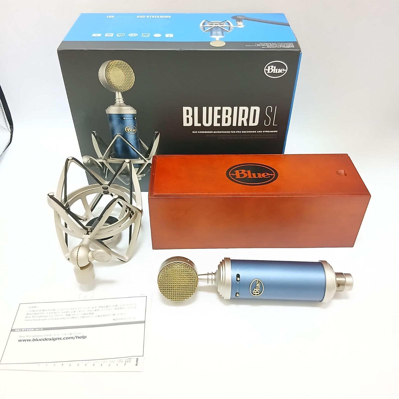 No.3755 BlueMicrophones Bluebird SL 高品質 コンデンサー