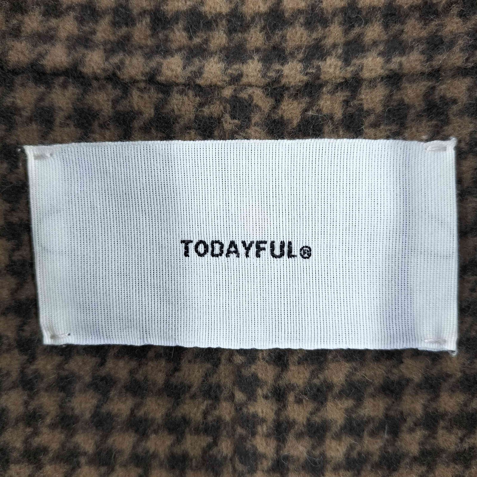 トゥデイフル TODAYFUL Over Check Coat レディース JPN：36 - メルカリ