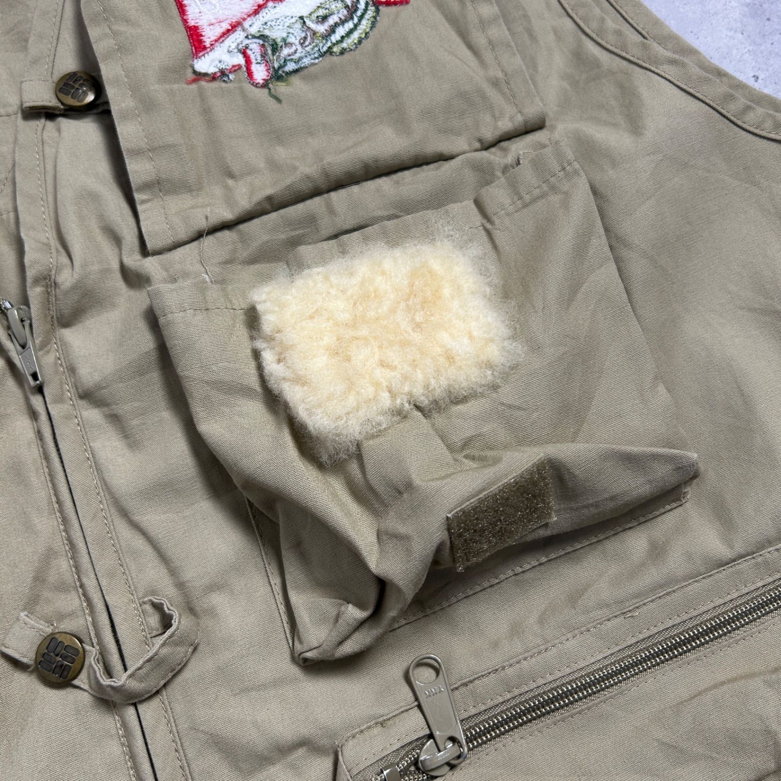 00s コロンビア/Columbia PFGフィッシングベスト バドワイザー Columbia PFG フィッシングベスト “Budweiser刺繍
