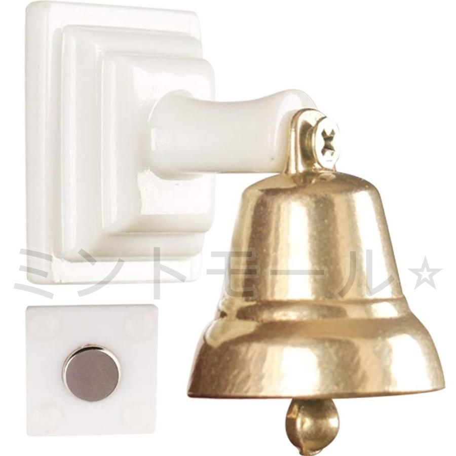 新品?未使用】ドアベル チャイム 呼び鈴 銅製 ベル ドアチャイム