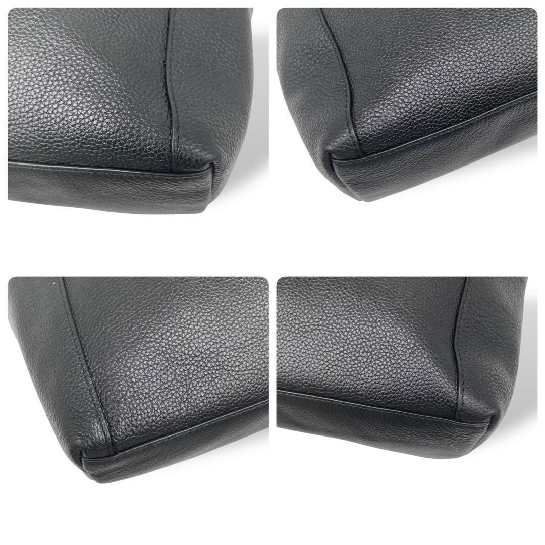 美品 4884 COACH コーチ 2way トートバッグ レザー ブラック - メルカリ