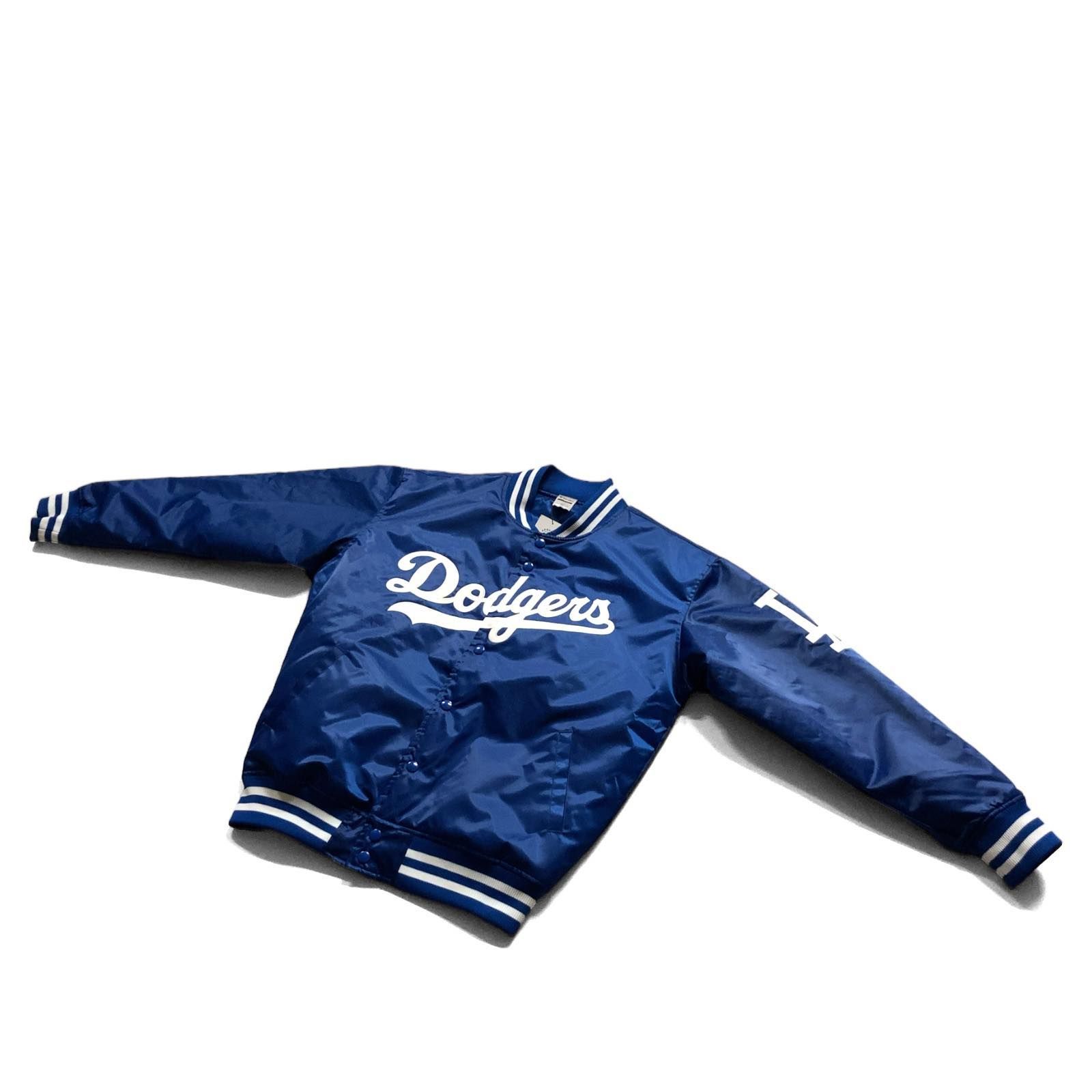 未使用 MLB LA Dodgers × Fanatics 別注 スタジャン FANATICS MLB LOS ANGELES DODGERS STADIUM JACKET(BLACK