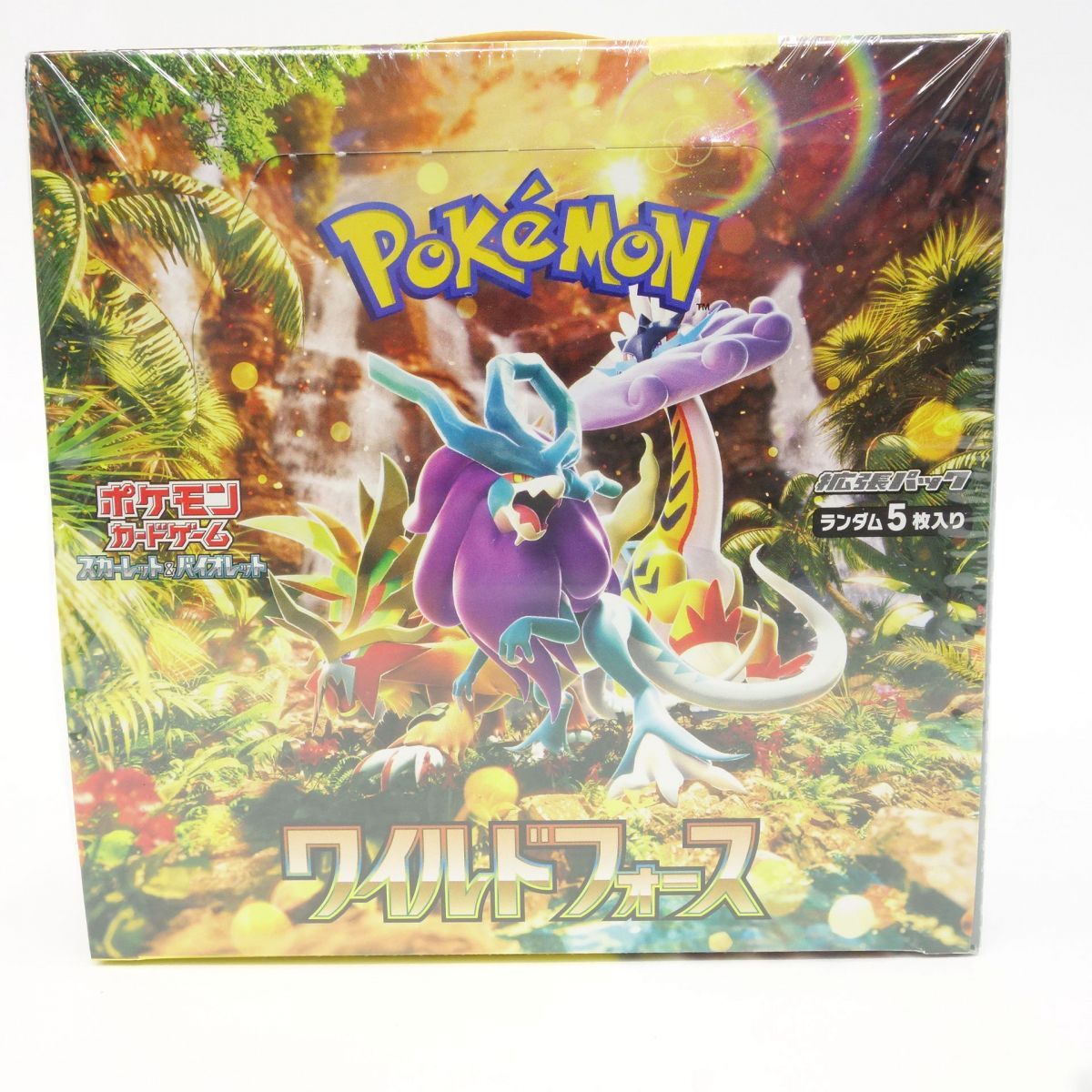 未開封】ポケモンカードゲーム スカーレット＆バイオレット 拡張