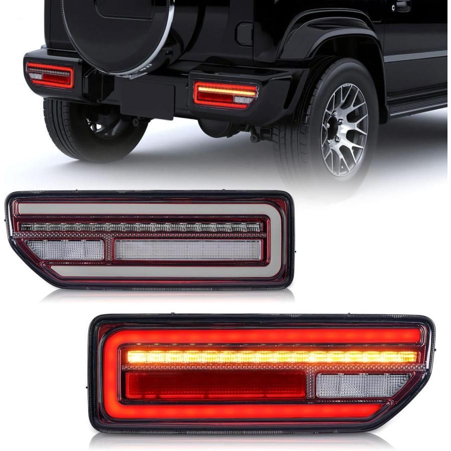 新型スズキジムニー LEDテールランプ ジムニーシエラJB64 JB74 流れる