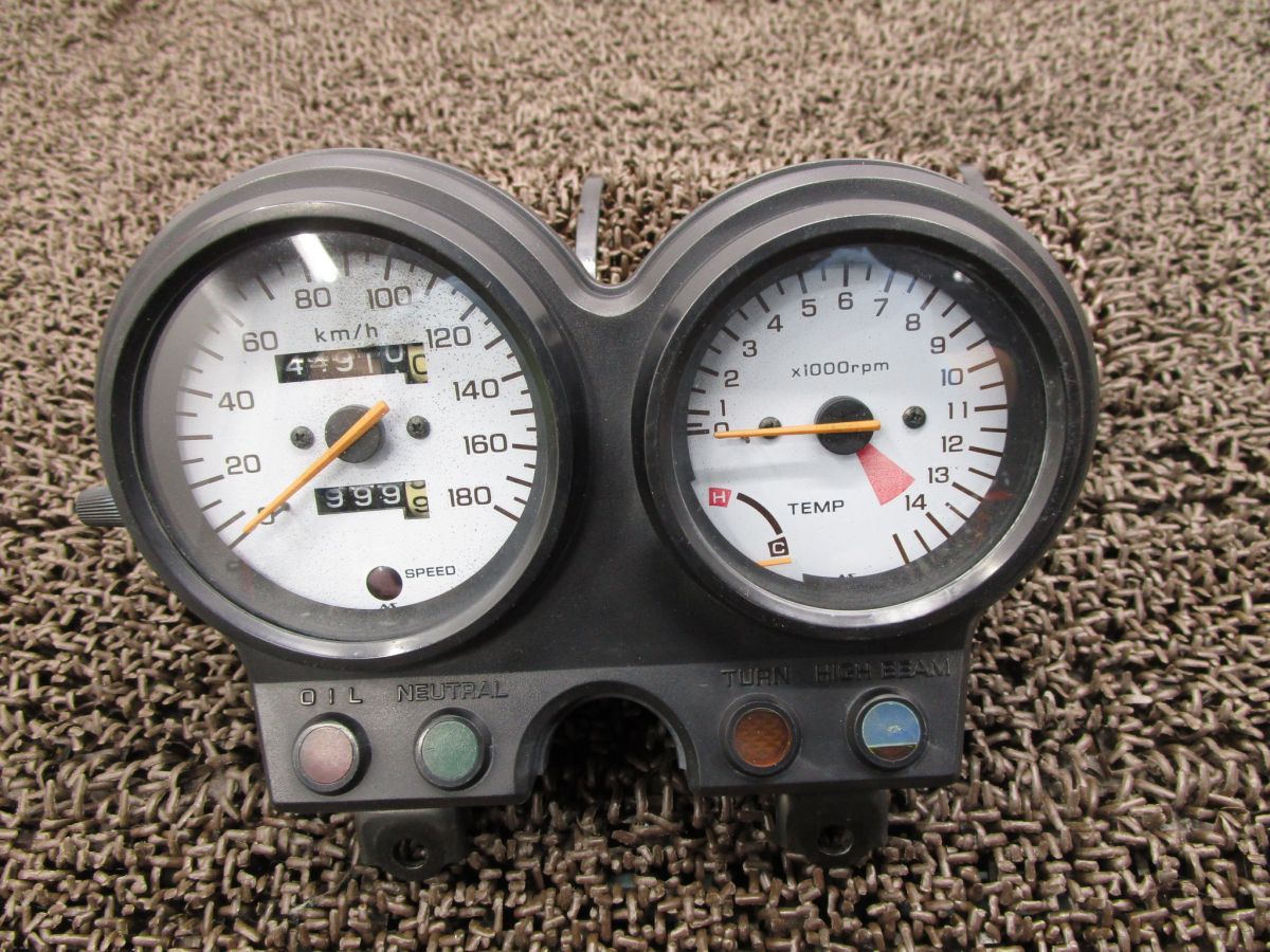 スパーダ メーター スピード タコ インジケーターランプ ▲A7120 MC20 ホンダ MC15E SPADA キャブ車