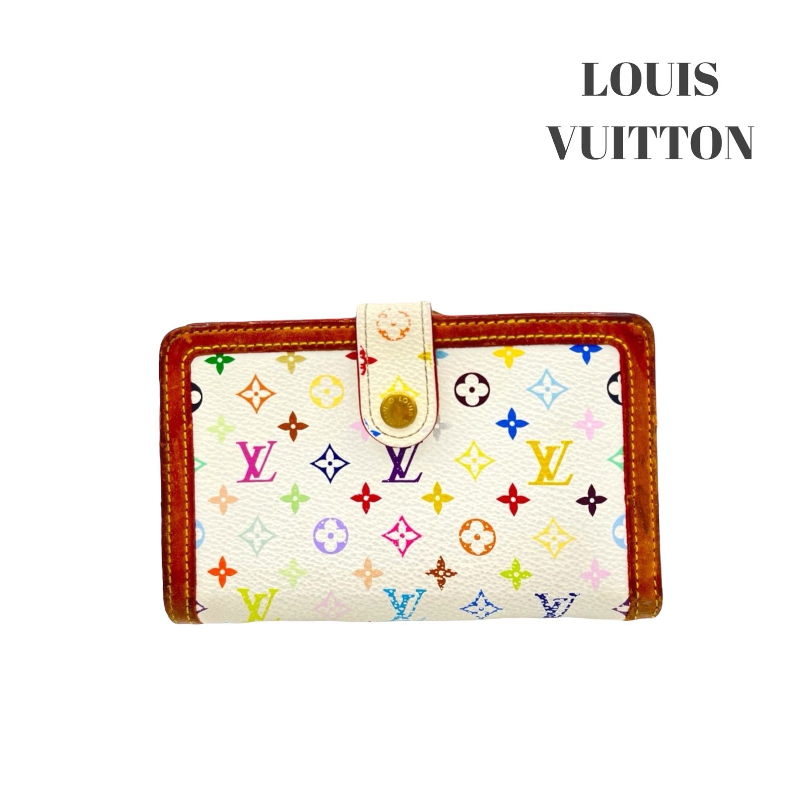 LOUIS VUITTON ルイ ヴィトン ポルトフォイユ ヴィエノワ がま口 折り