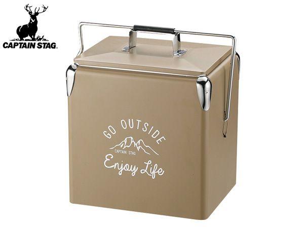 キャプテンスタッグ モンテ ハンディクーラー13L UE-77 蓋外せる クーラーボックス 保冷ボックス 保冷ケース おしゃれ 送料無料