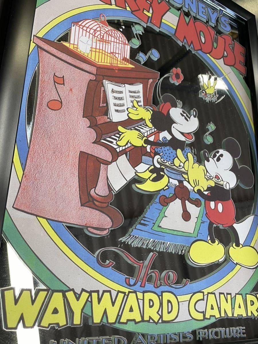 パブミラー 鏡 インテリア ディズニー ミッキー ミニー 子供 男