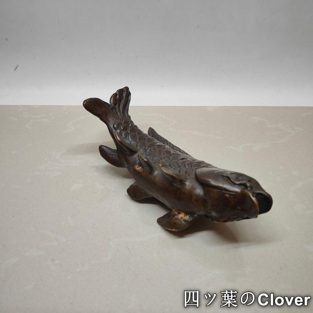 銅器 金魚 茶寵 香挿 香道具 茶台置物 装飾品 工芸品 銅器 金魚 茶寵 香挿 香道具 茶台置物 装飾品 工芸品 - メルカリ