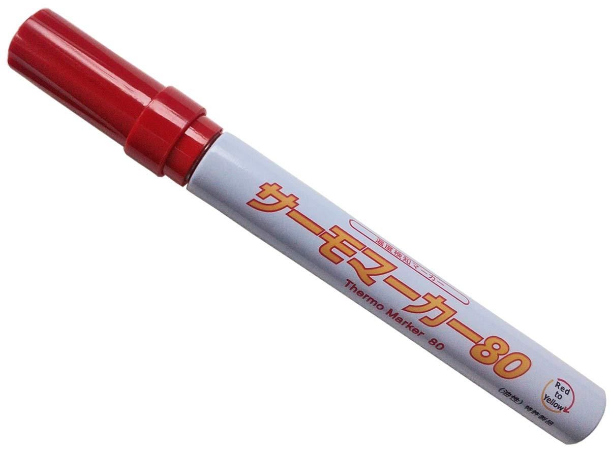 【新品・2営業日で発送】JAPPY サーモマーカー 発熱監視用マーカー ﾏﾂｲｼｷｿ ｻｰﾓﾏｰｶｰ80 1本