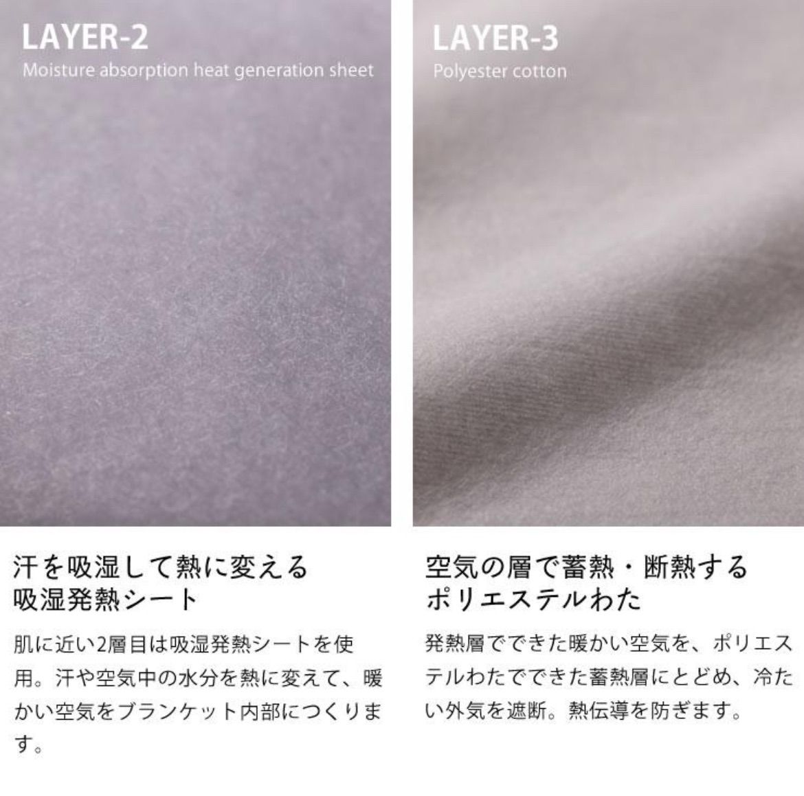 LUGH魔法瓶ブランケットLブラック