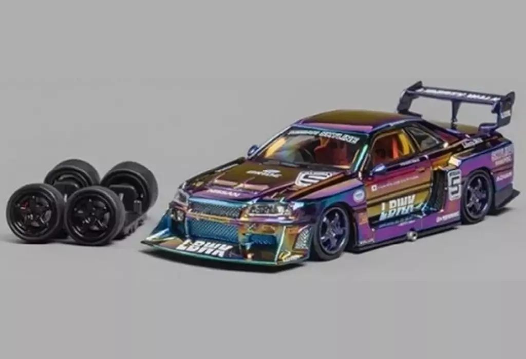 ホットウィール レッドライン 64 インパラ 青 |1593|☆ Hot