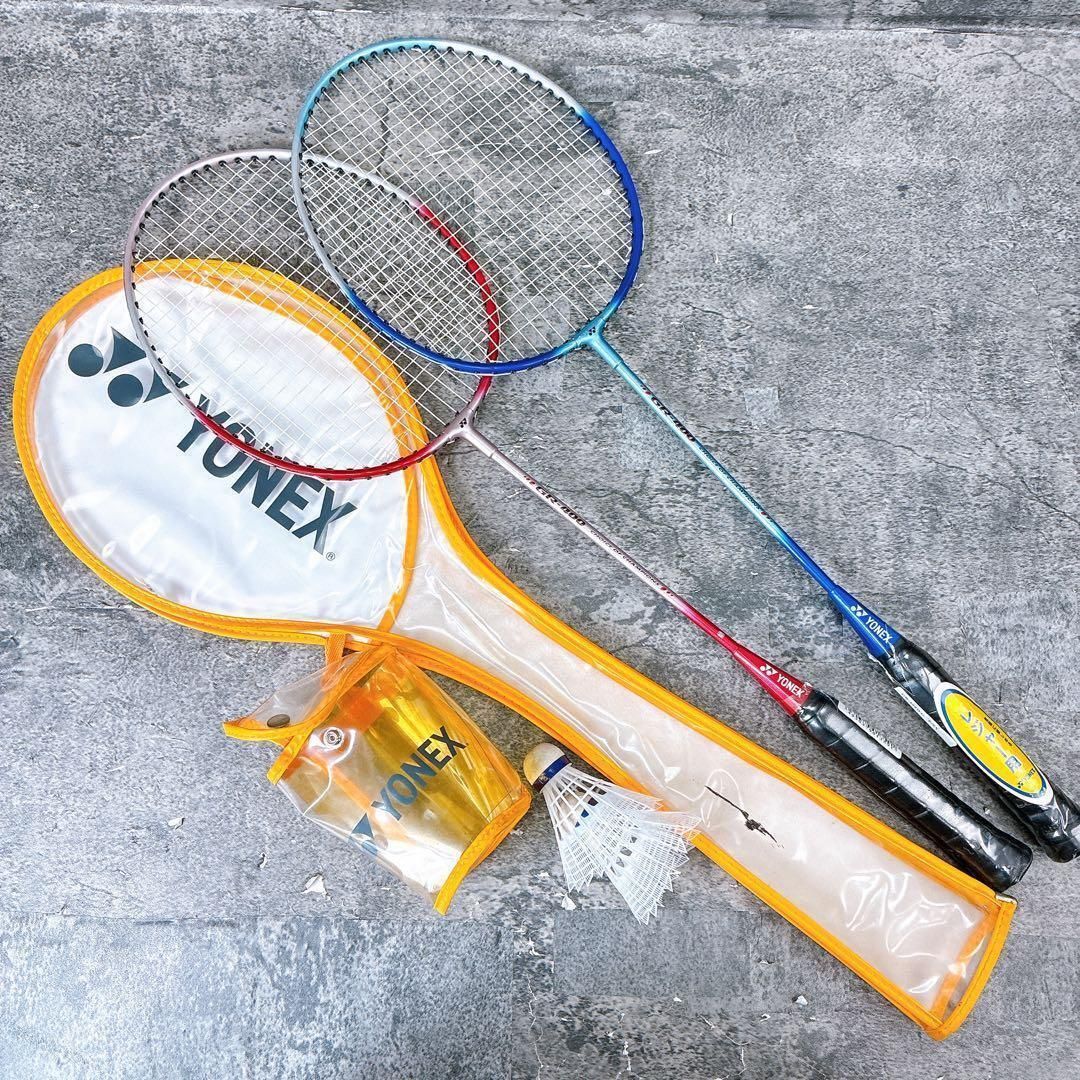 YONEX バドミントンラケット 2本セット レジャー用 Amazon YONEX バドミントンラケット 2本セット レジャー用 Amazon