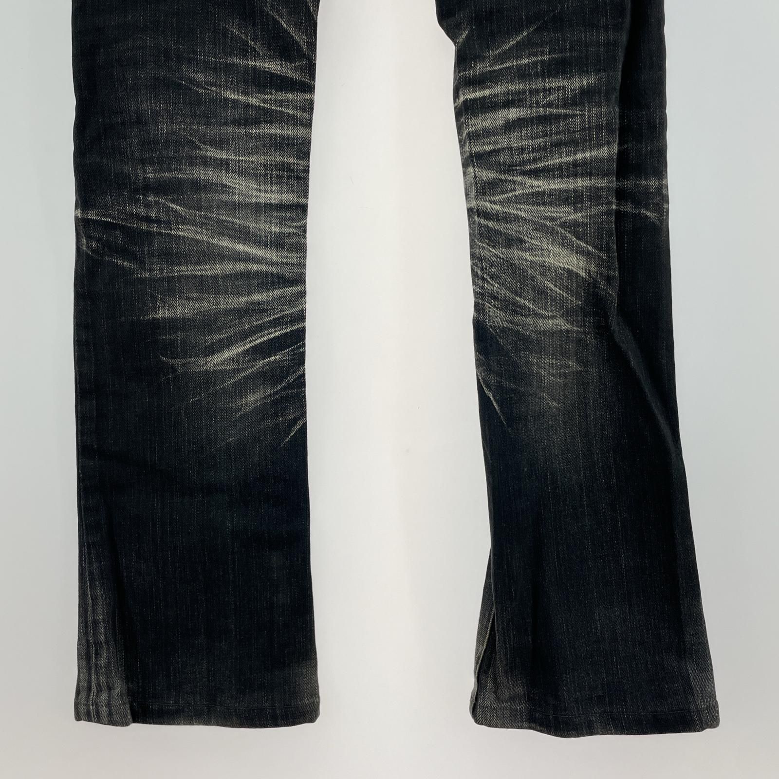 TORNADO MART トルネードマート ウォッシュ加工デニムパンツ sizeS