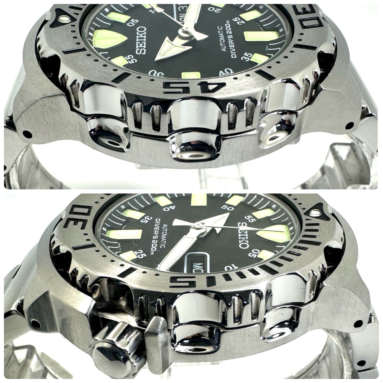セイコー ブラックモンスター 7S26-0350 SKX779 ダイバーズ