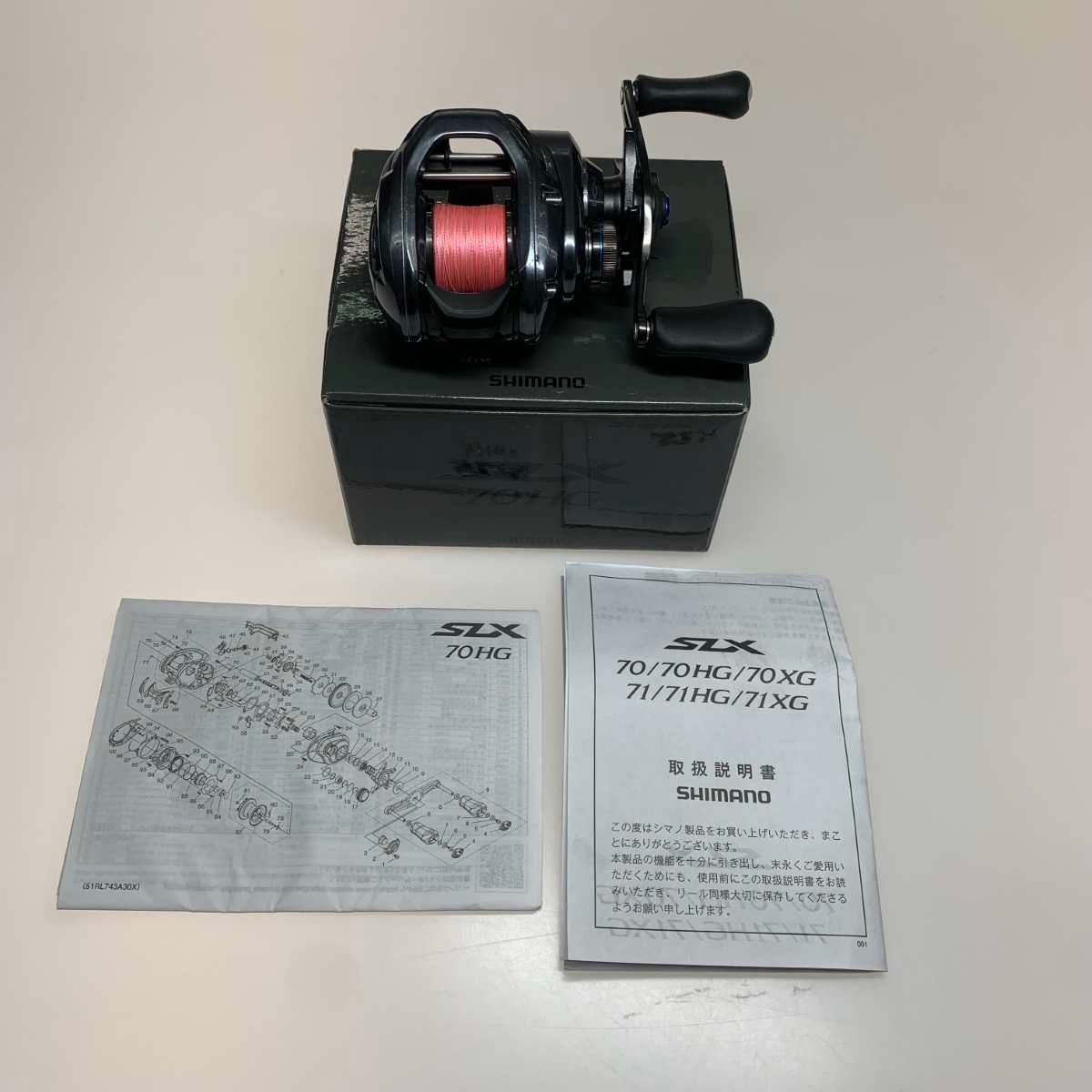 SHIMANO - ΨΨSHIMANO シマノ ベイトリール　SLX 70HG 箱付 046970 SHIMANO - ΨΨSHIMANO シマノ ベイトリール SLX 70HG 箱付 046970
