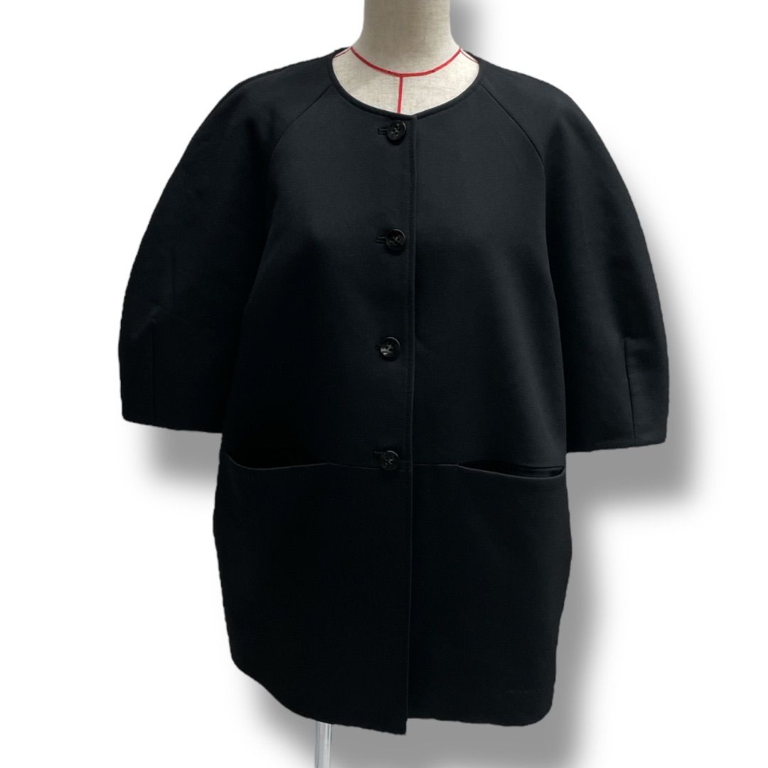 半袖コクーンジャケット CLANE クラネ HALF SLEEVE COCOON JACKET ハーフスリーブ